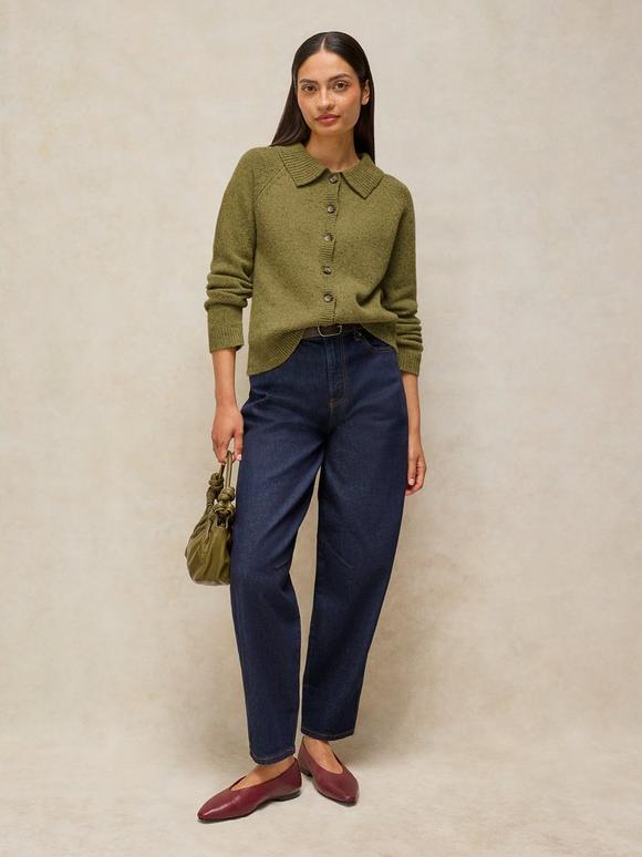 SHEPHERD COLLAR CARDI