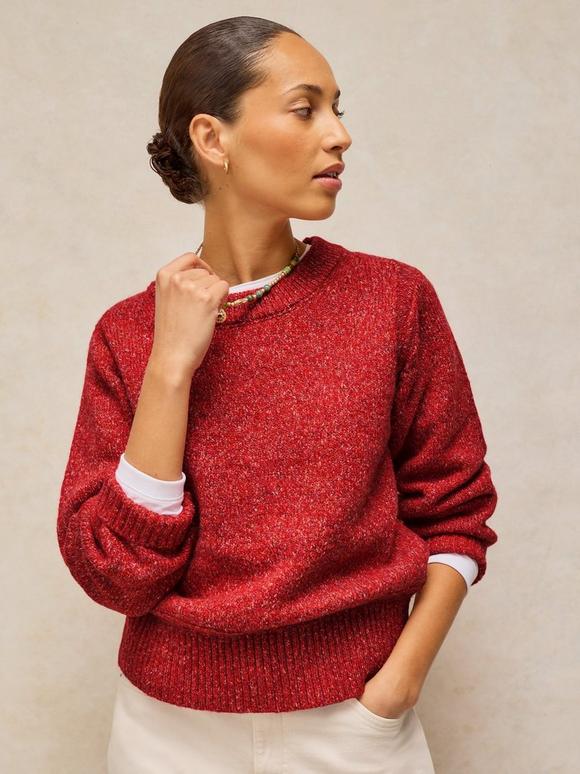 LUCIE CREW NECK JUMPER