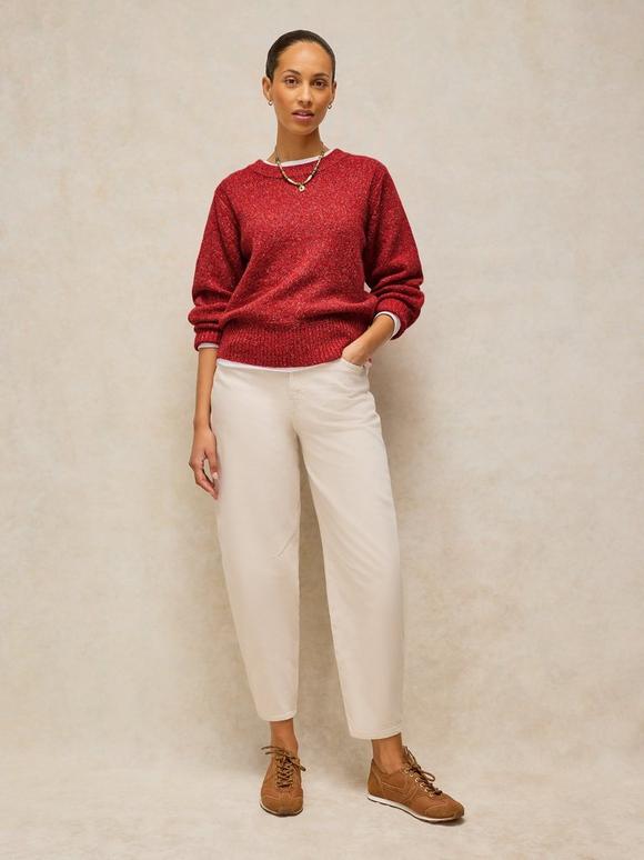 LUCIE CREW NECK JUMPER