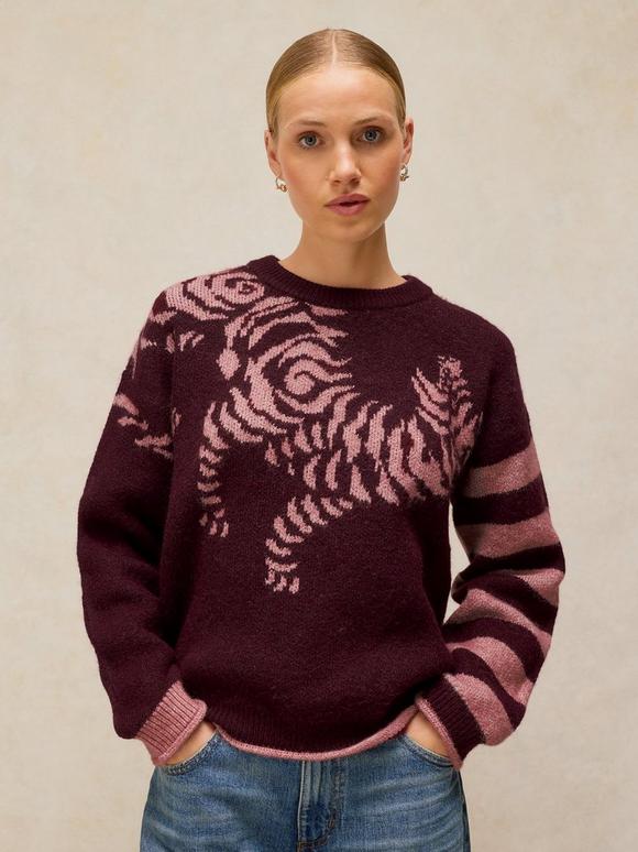 TIGER STRIPE JUMPER