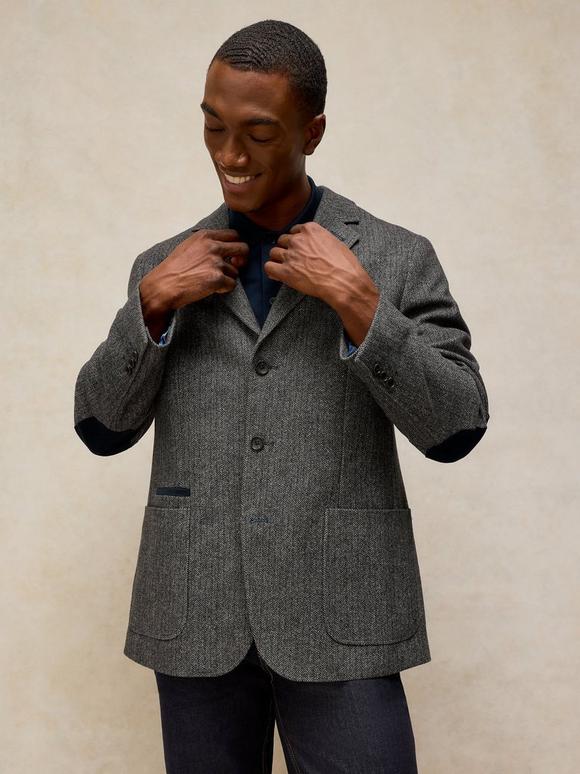 DUNDEE WOOL BLEND BLAZER