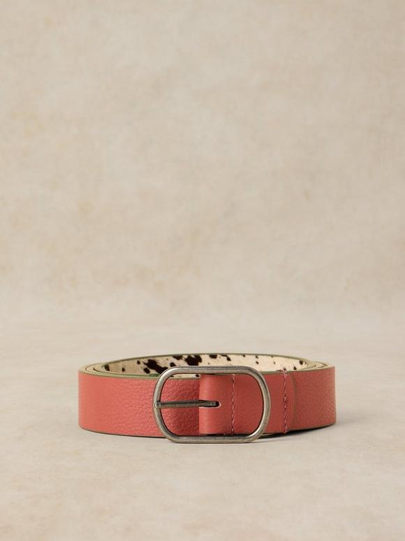 REVERSIBLE LEATHER BELT