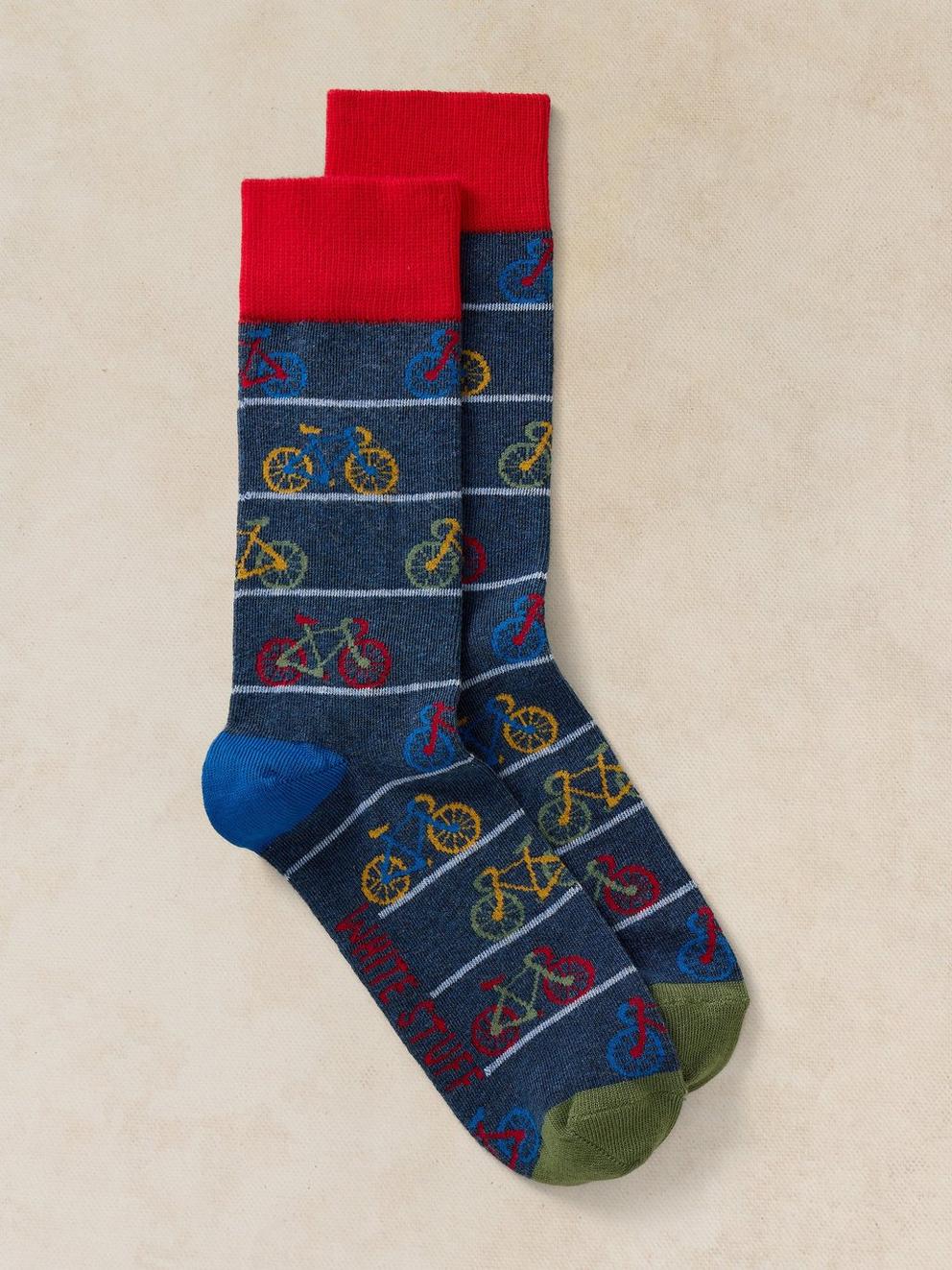 ALL OVER BIKE ANKLE SOCK