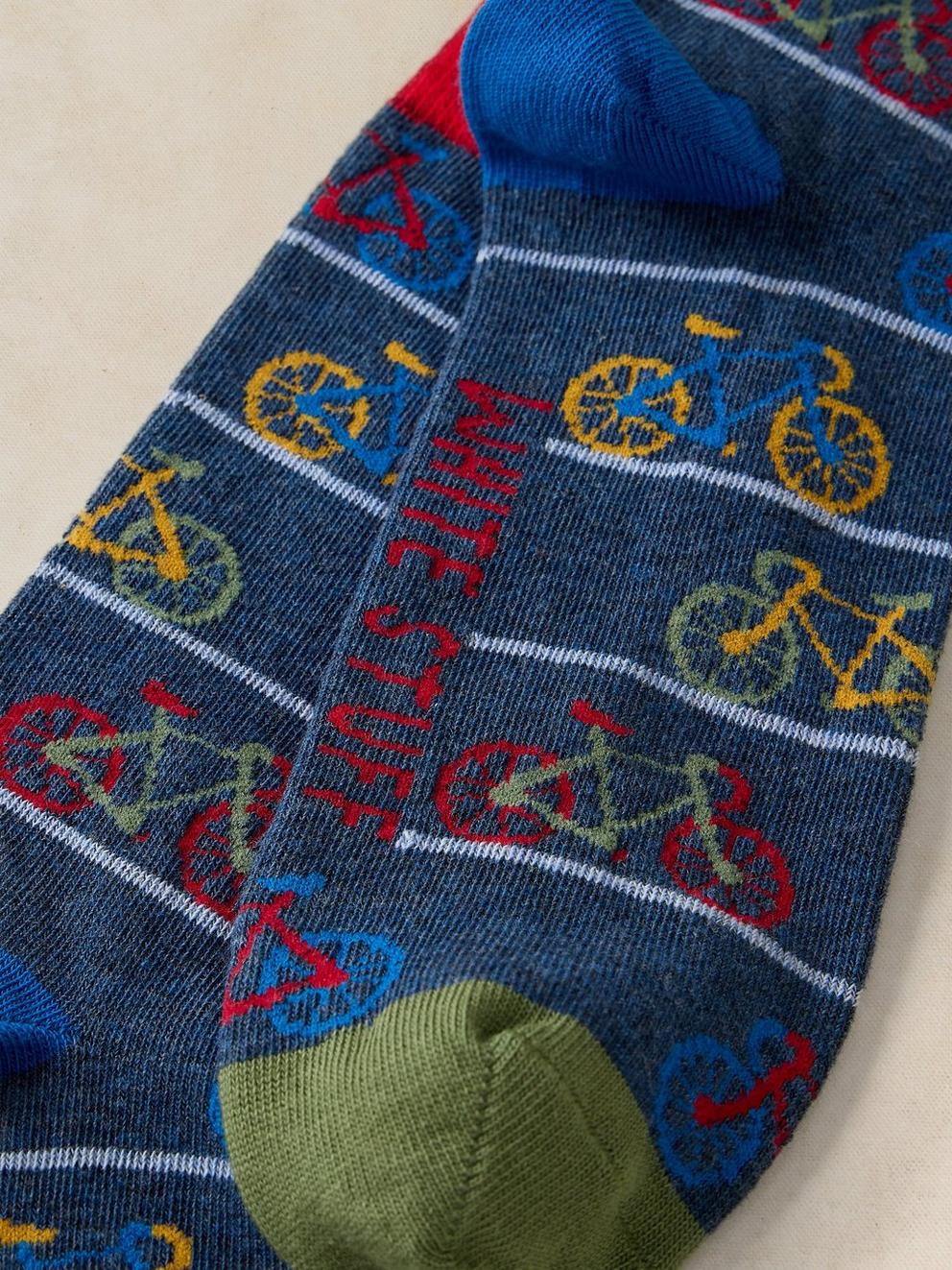 ALL OVER BIKE ANKLE SOCK