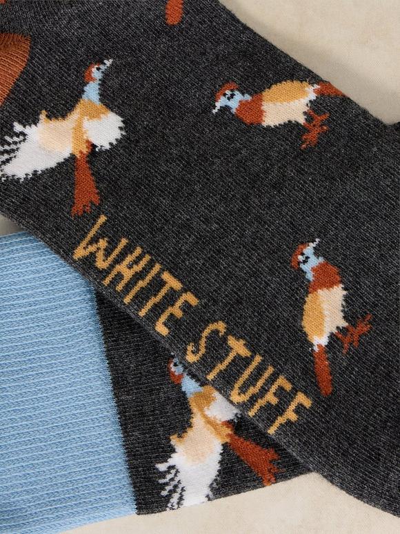 ALL OVER PHEASANT ANKLE SOCK