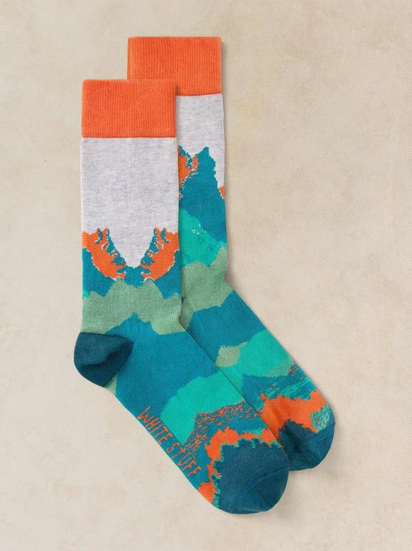 MOUNTAIN SCENIC ANKLE SOCK