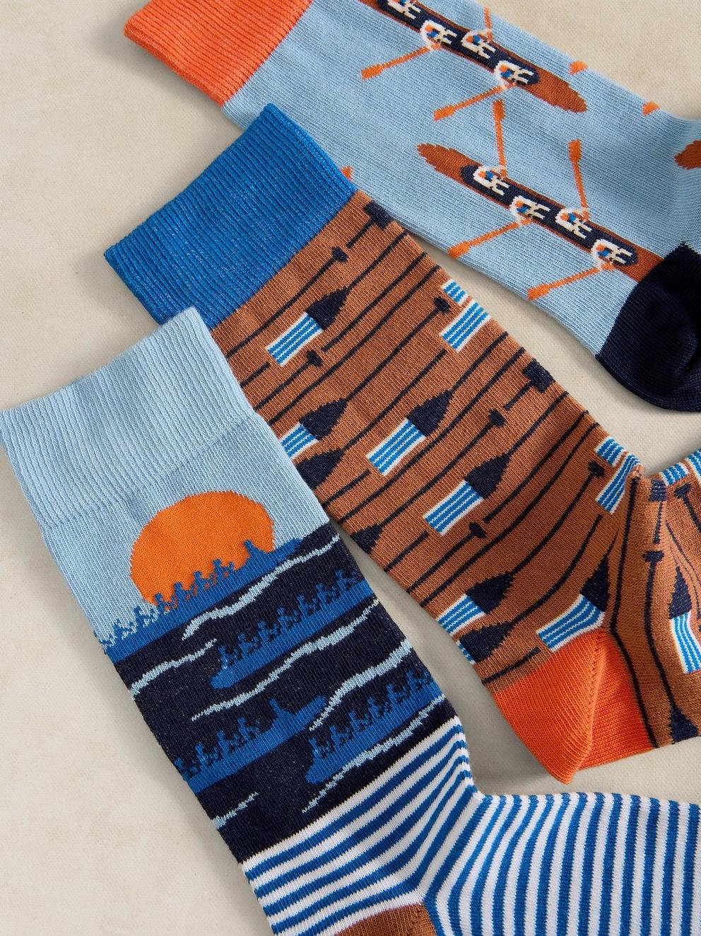 3PK REGATTA ANKLE SOCKS