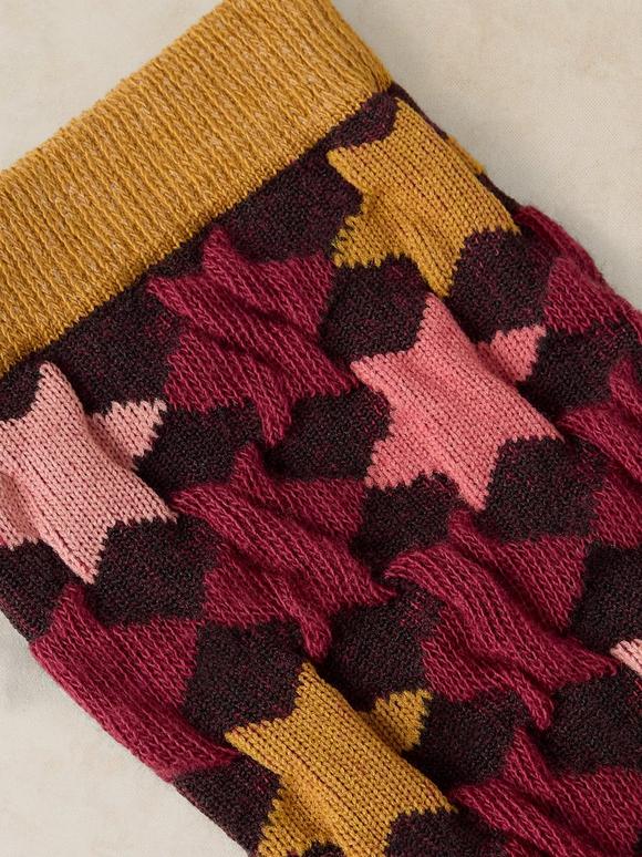 STAR TEXTURE ANKLE SOCK