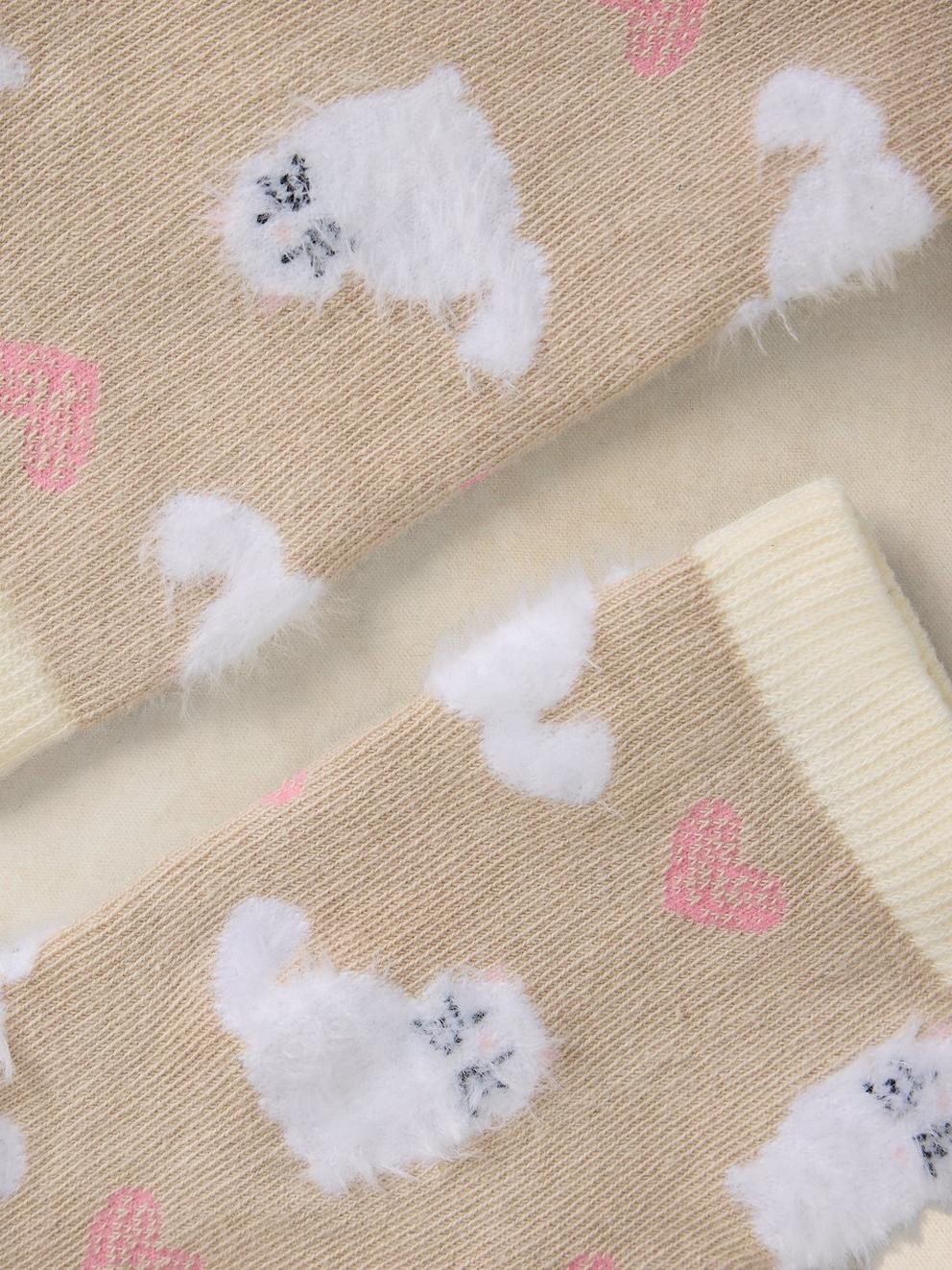 FLUFFY CAT ANKLE SOCK