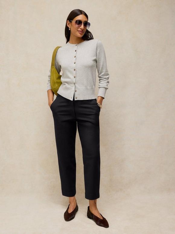 ILLY CROP STRAIGHT TROUSER