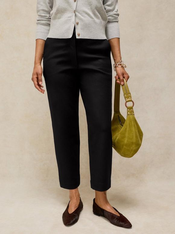 ILLY CROP STRAIGHT TROUSER