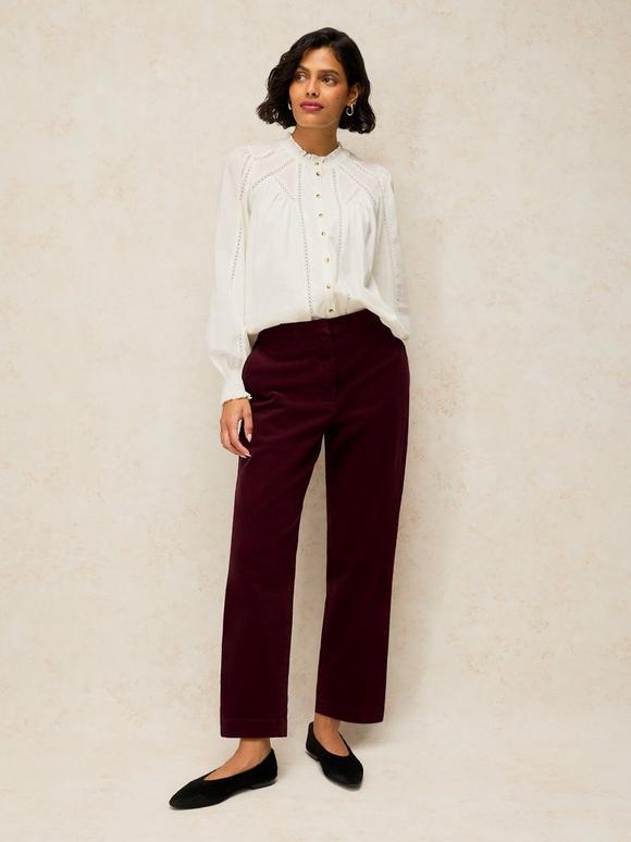 ILLY CORD CROP TROUSER