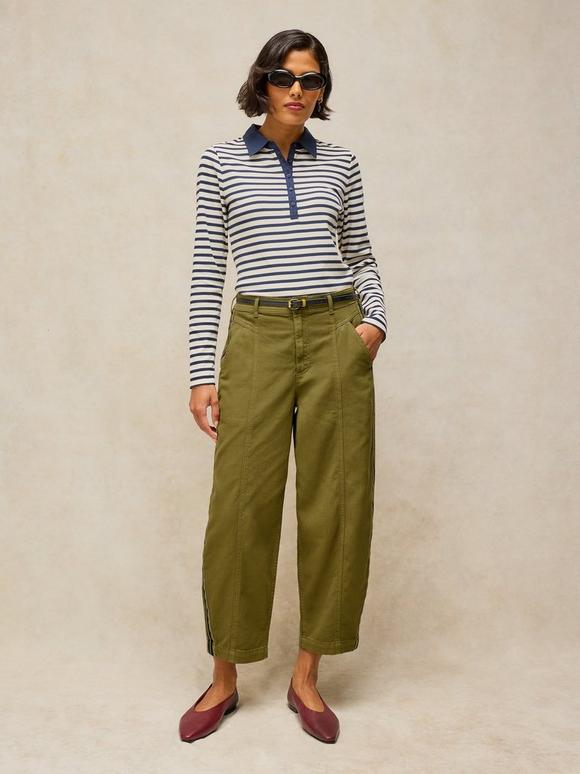ADELINE UTILITY BARREL TROUSER