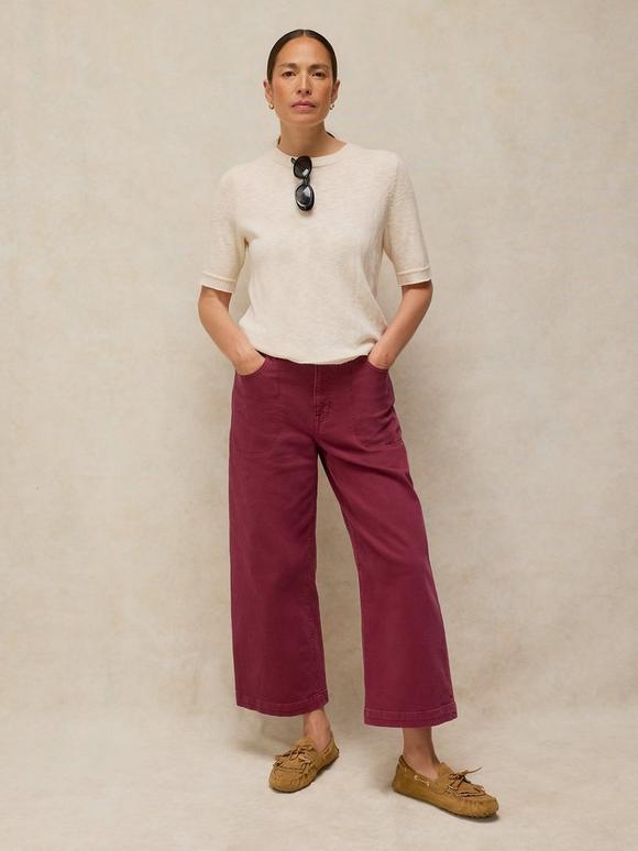 TIA WIDE LEG CROP JEAN