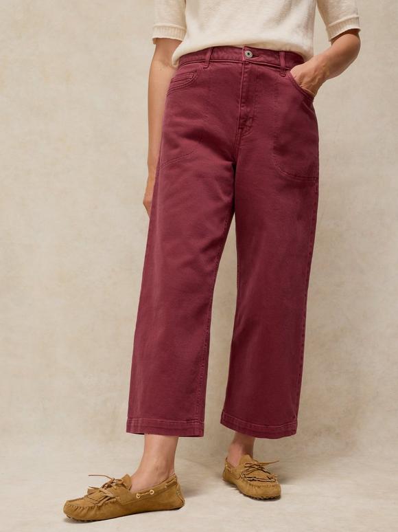 TIA WIDE LEG CROP JEAN