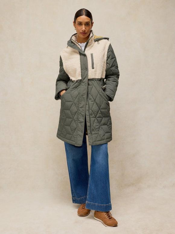 ALINA MULTIWAY BORG PUFFER
