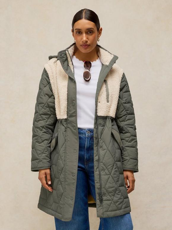 ALINA MULTIWAY BORG PUFFER