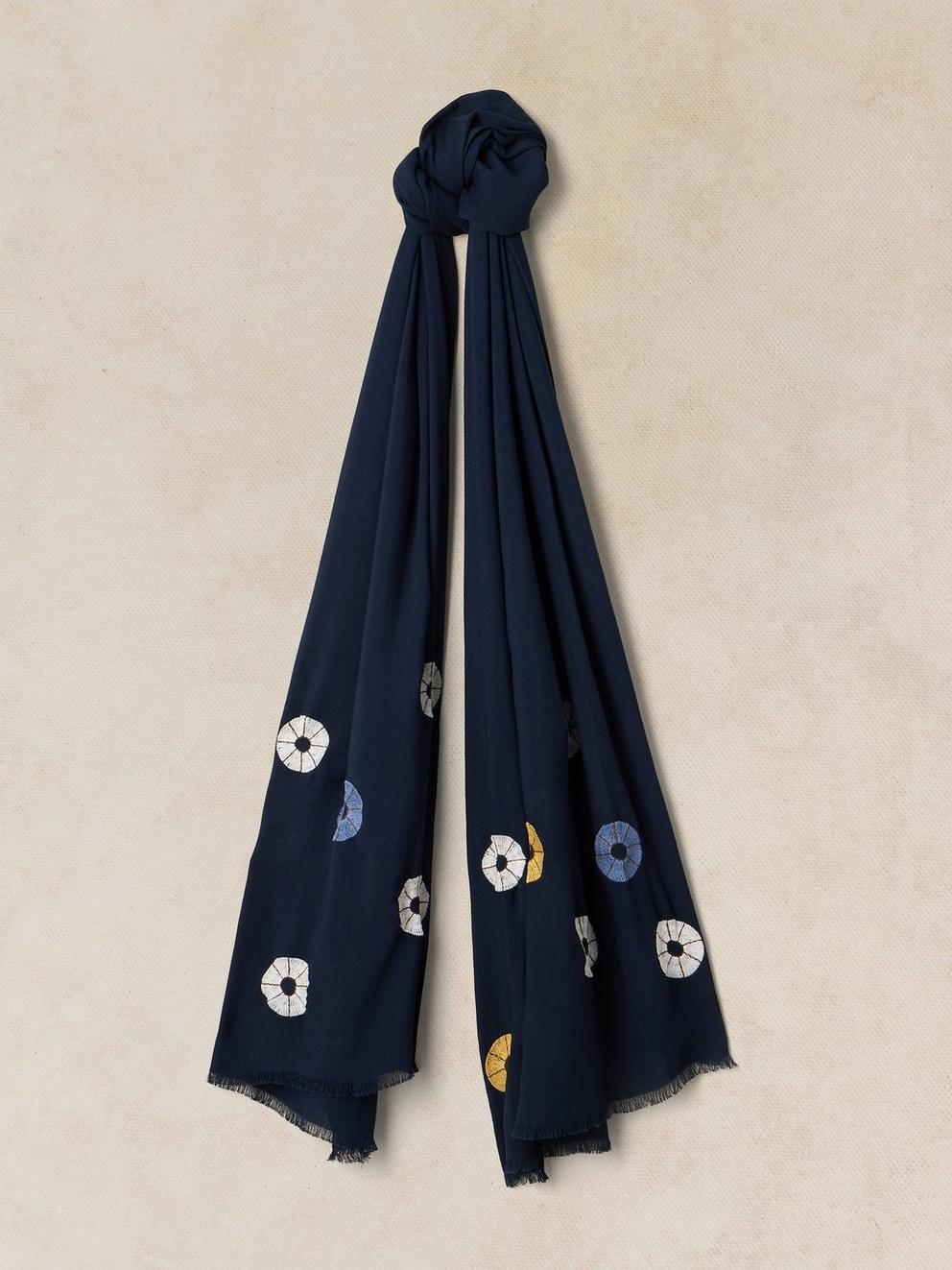 EMBROIDERED SCARF