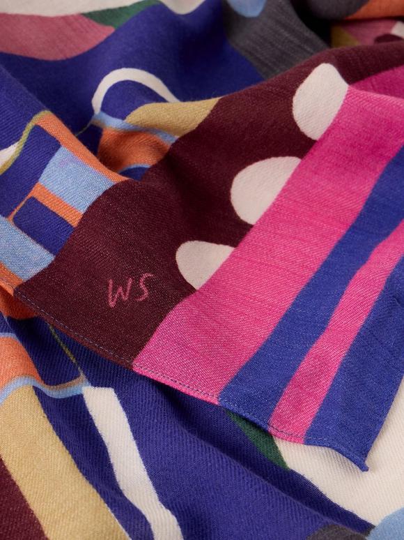 MIA MIDWEIGHT PRINTED SCARF