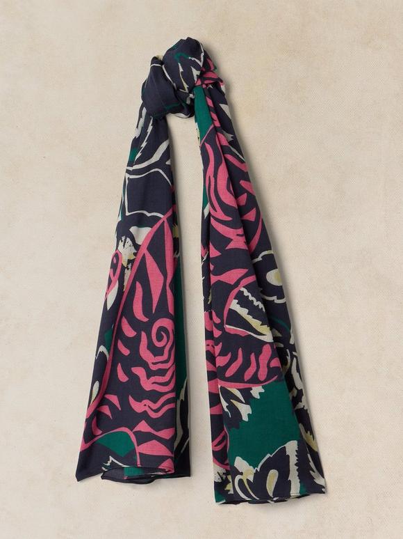 MIA MIDWEIGHT PRINTED SCARF