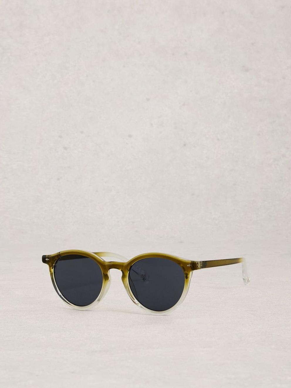 Preppy Light Round Sunglasses