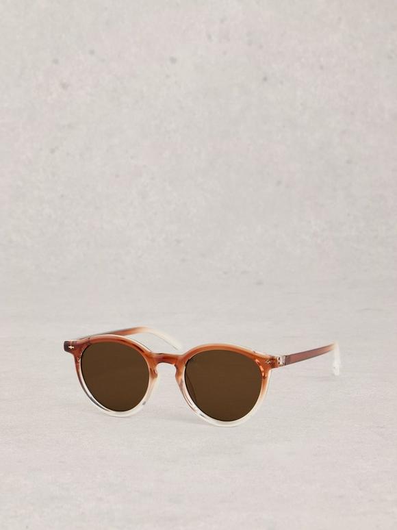 Preppy Light Round Sunglasses