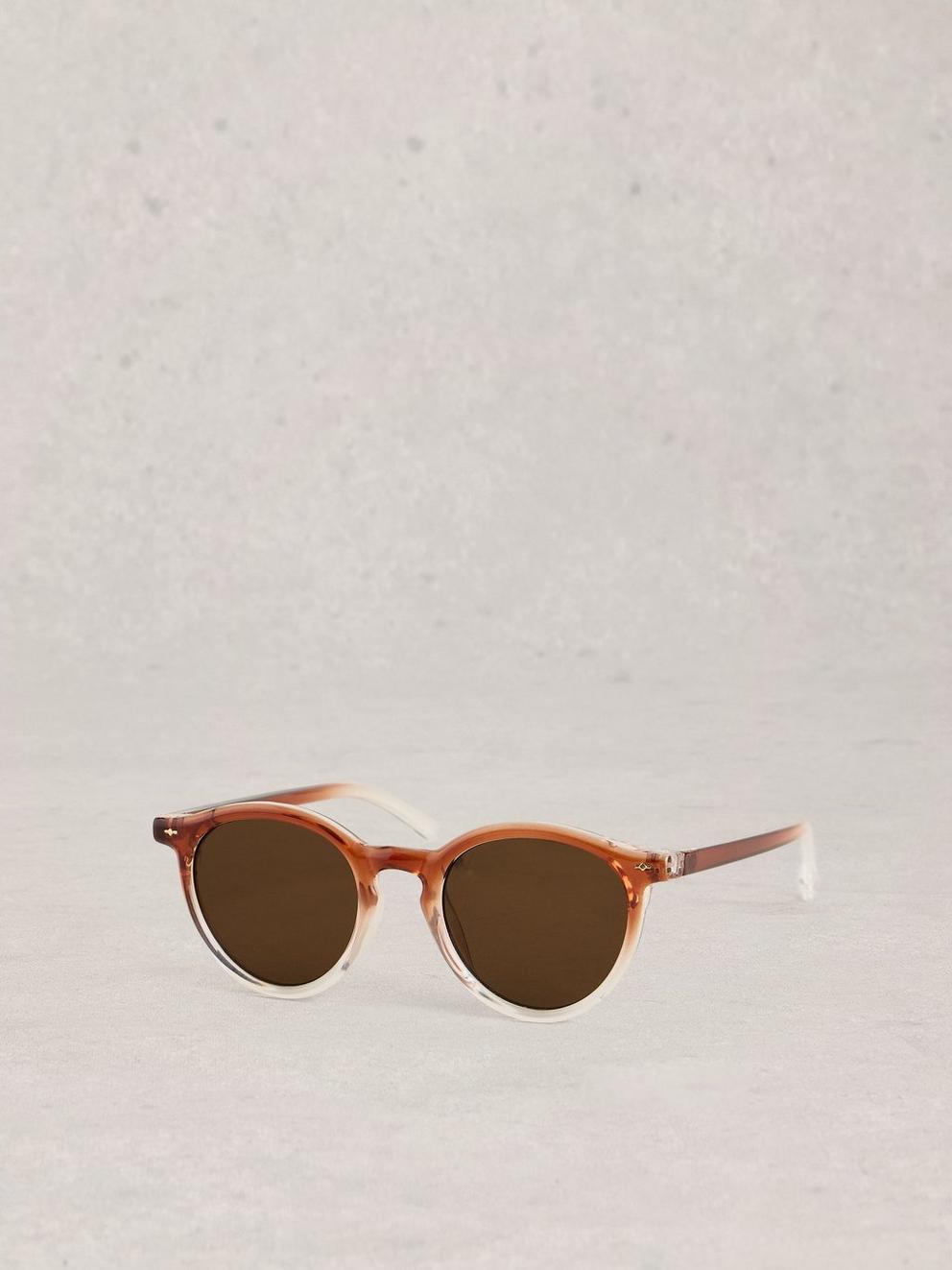 Preppy Light Round Sunglasses