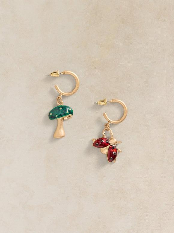 WOODLAND MISMATCH EARRINGS