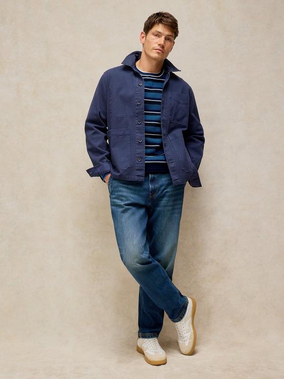 ATTADALE STRIPE CREW NECK