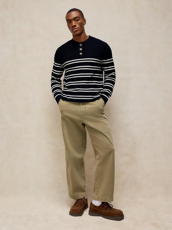 ATTADALE STRIPE HENLEY JUMPER