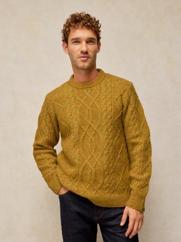 ASHFORD TEXTURED CABLE JUMPER