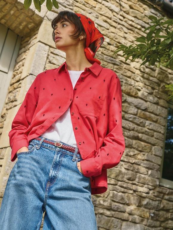 LIBBY ORGANIC COTTON SHIRT