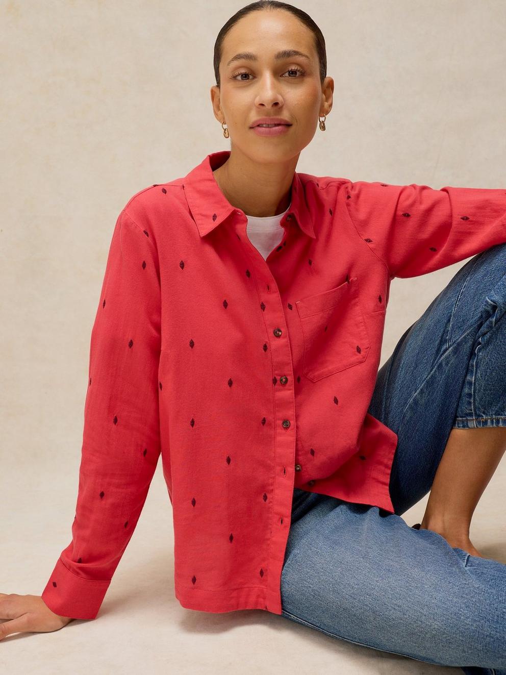 LIBBY ORGANIC COTTON SHIRT