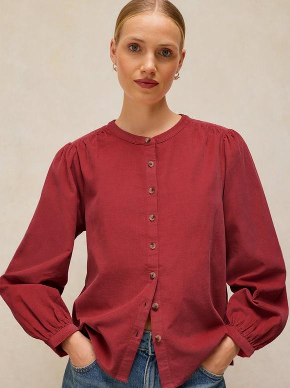LANA BABY CORD TOP