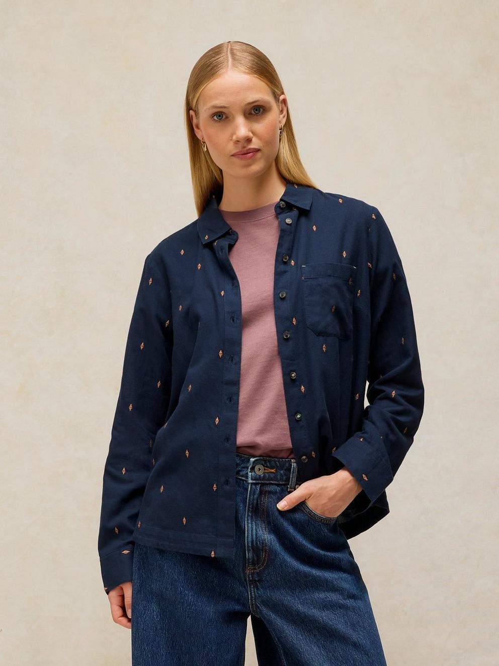 LIBBY ORGANIC COTTON SHIRT