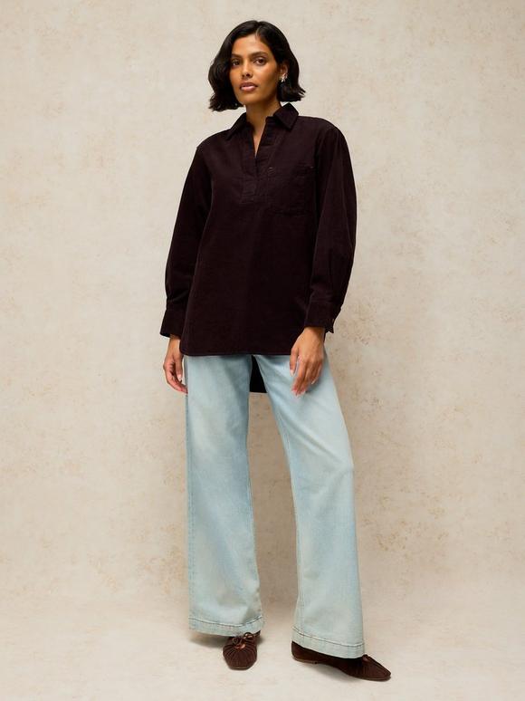 SAGE LONGLINE CORD TUNIC