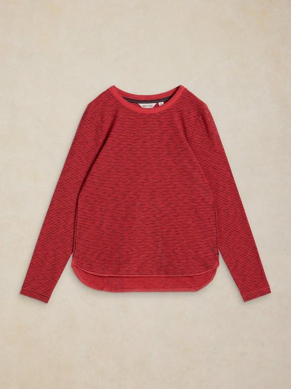 CLARA LS TEXTURE TEE