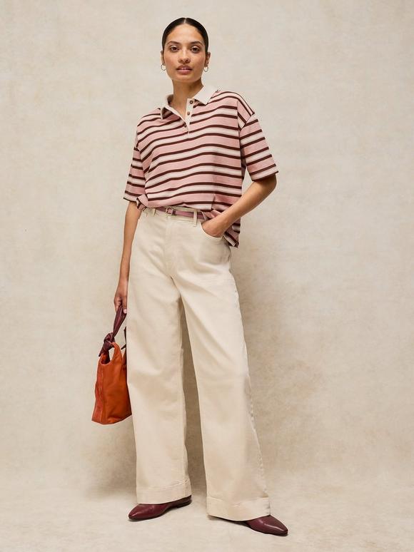 RUBY RUGBY STRIPE TOP