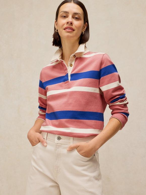 AVERY LS RUGBY TOP