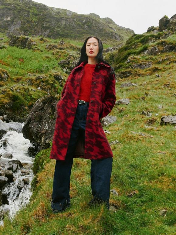 KELSEY WOOL BLEND COAT