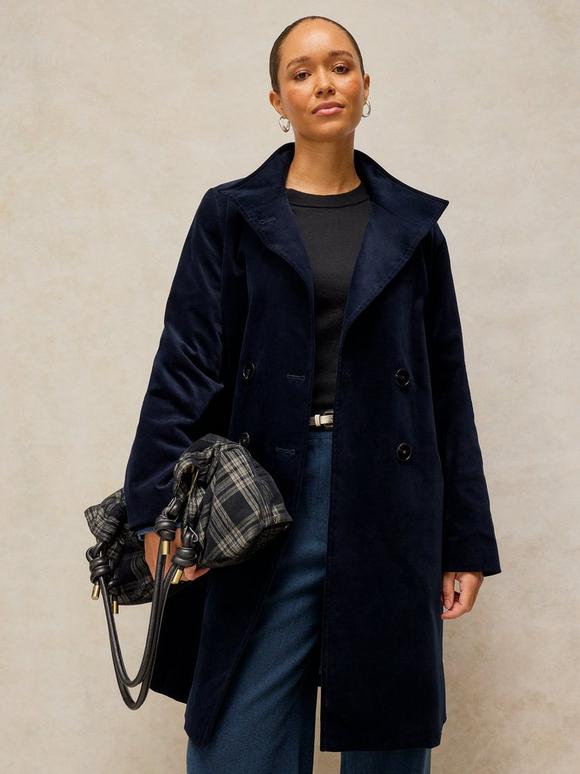 KAIA VELVET COAT