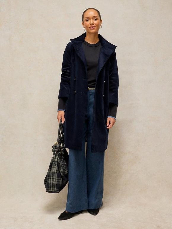 KAIA VELVET COAT