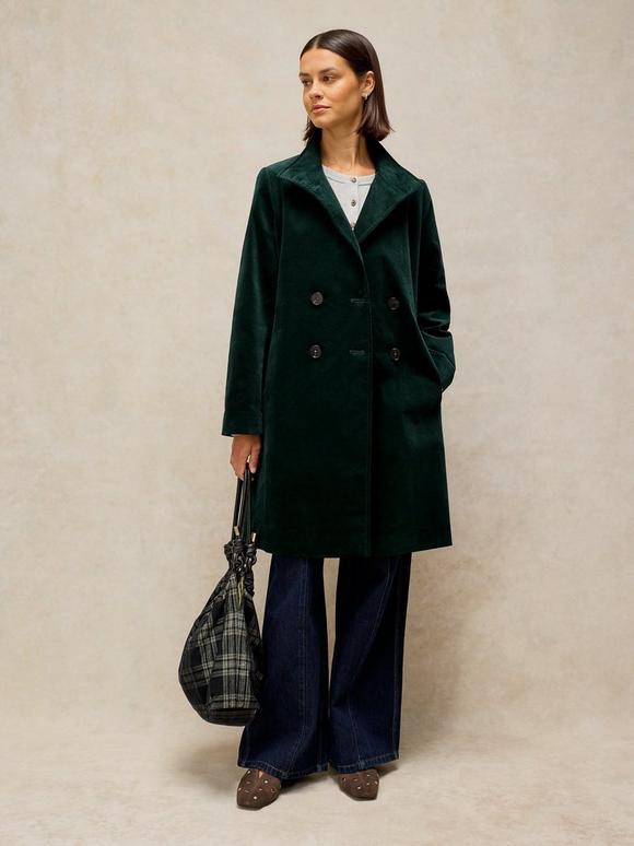 KAIA VELVET COAT