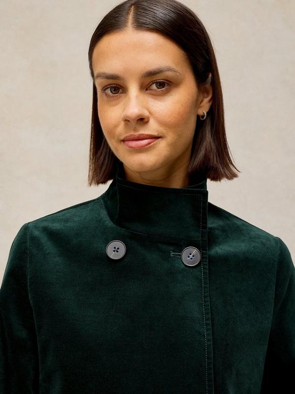KAIA VELVET COAT