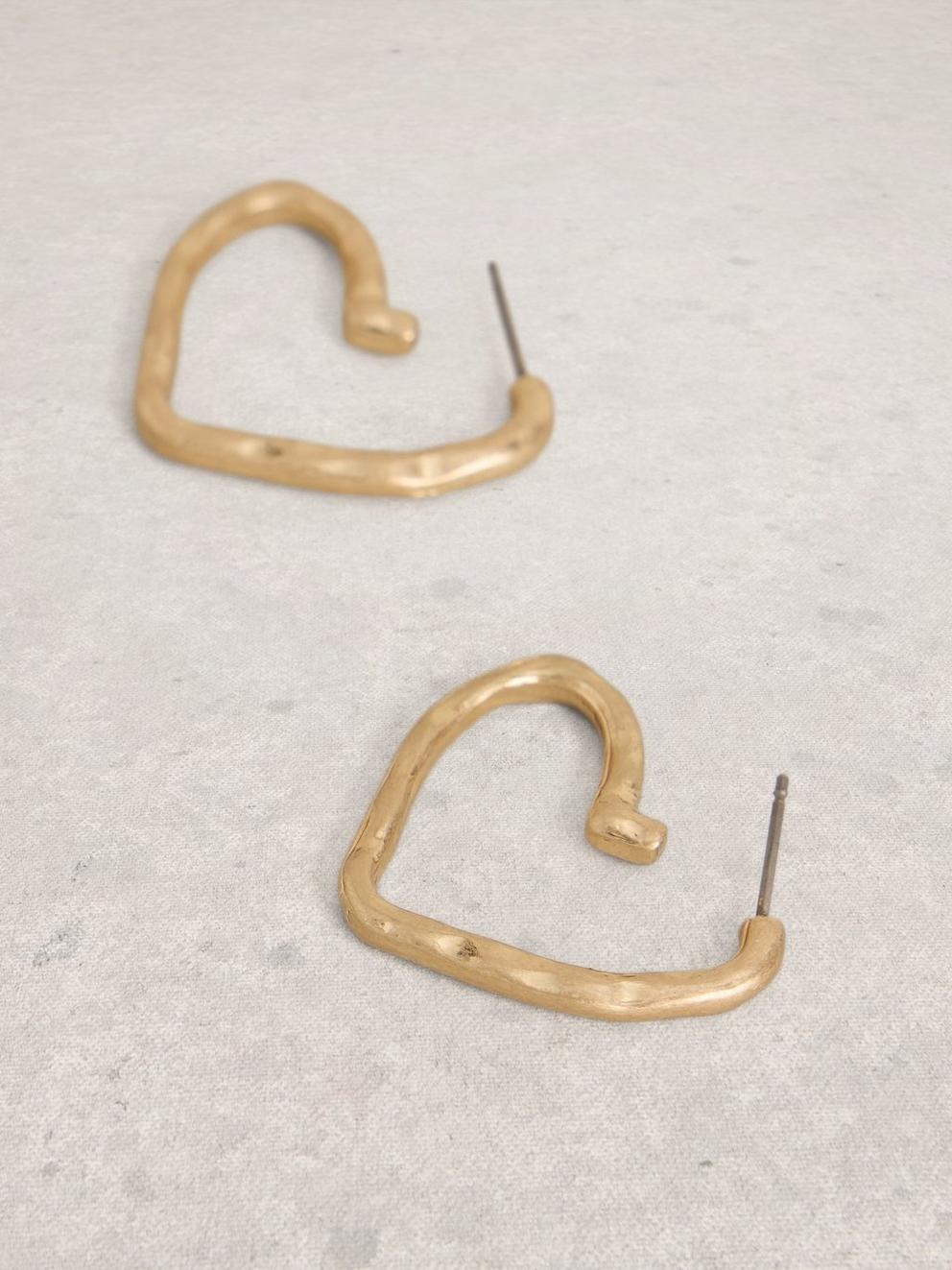 Hailey Heart Earring