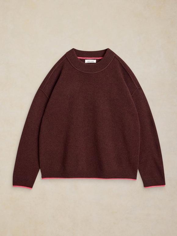 CASHMERE  CREW JUMPER