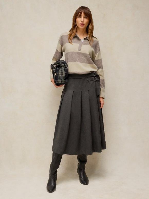 CASHMERE POLO JUMPER