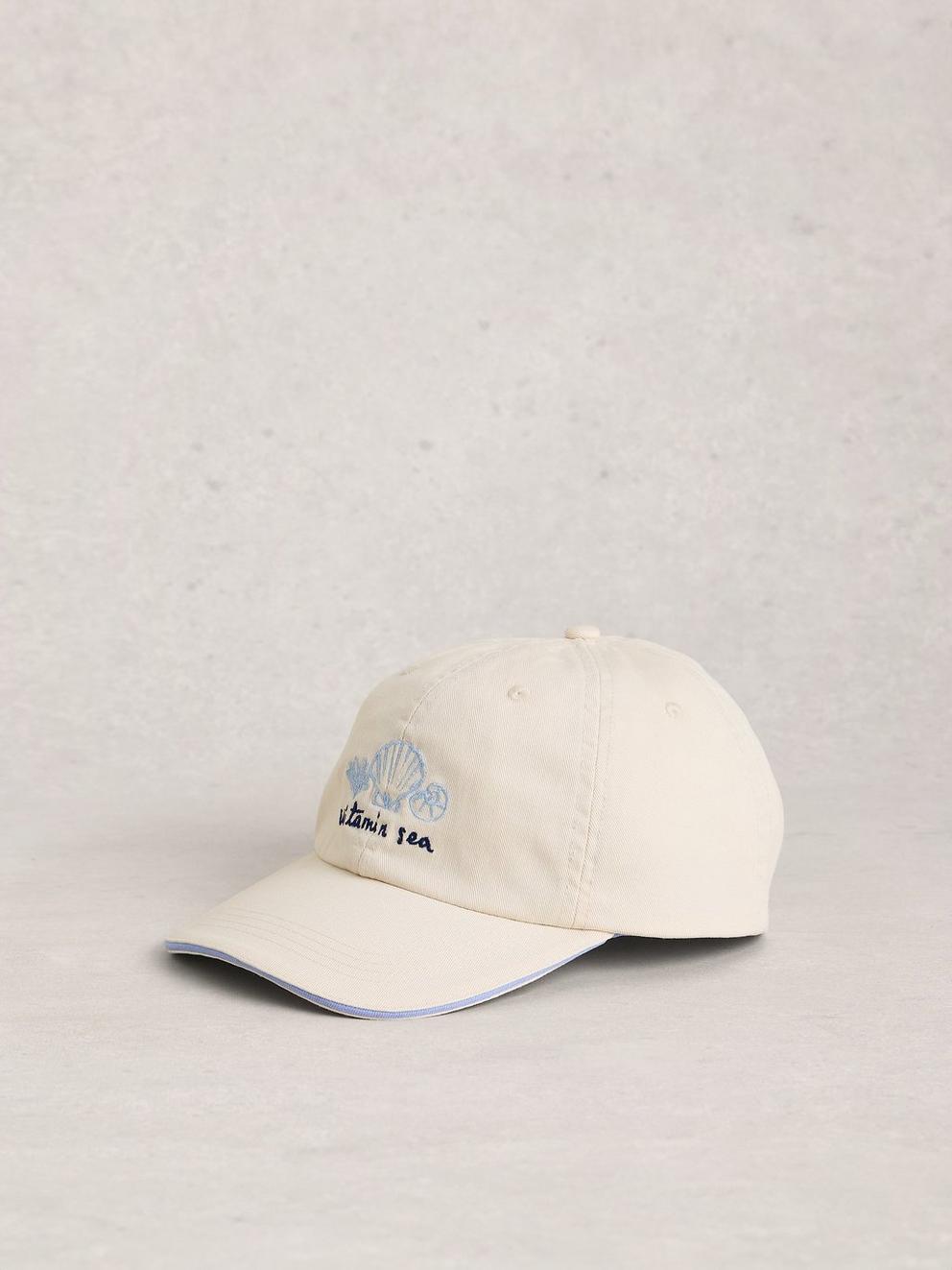 Embroidered Shell Cap