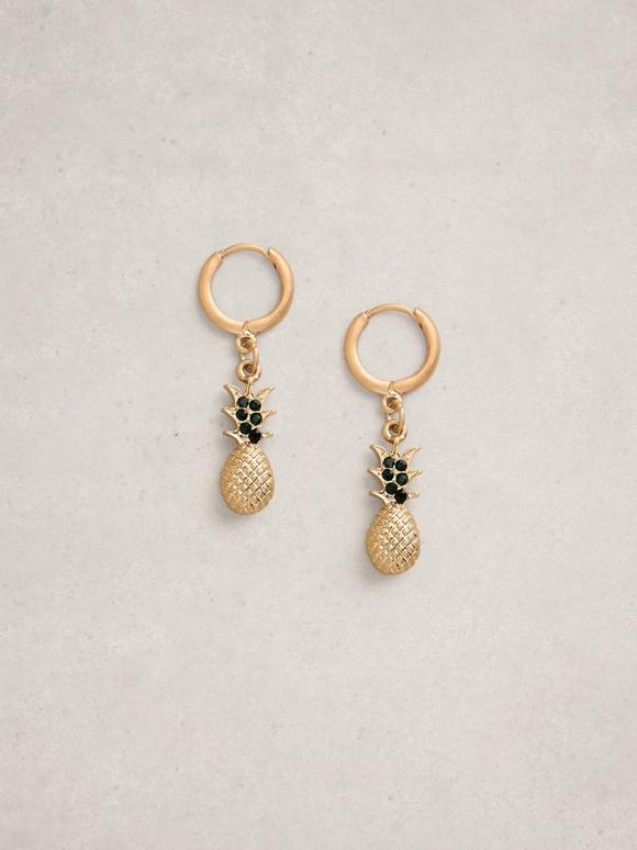 Pineapple Drop Earrings