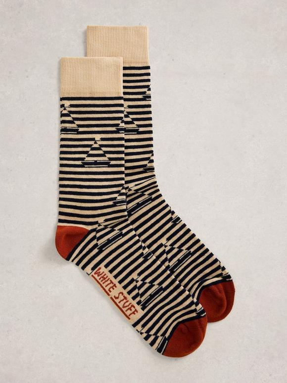 Boat Striped Ankle Sock